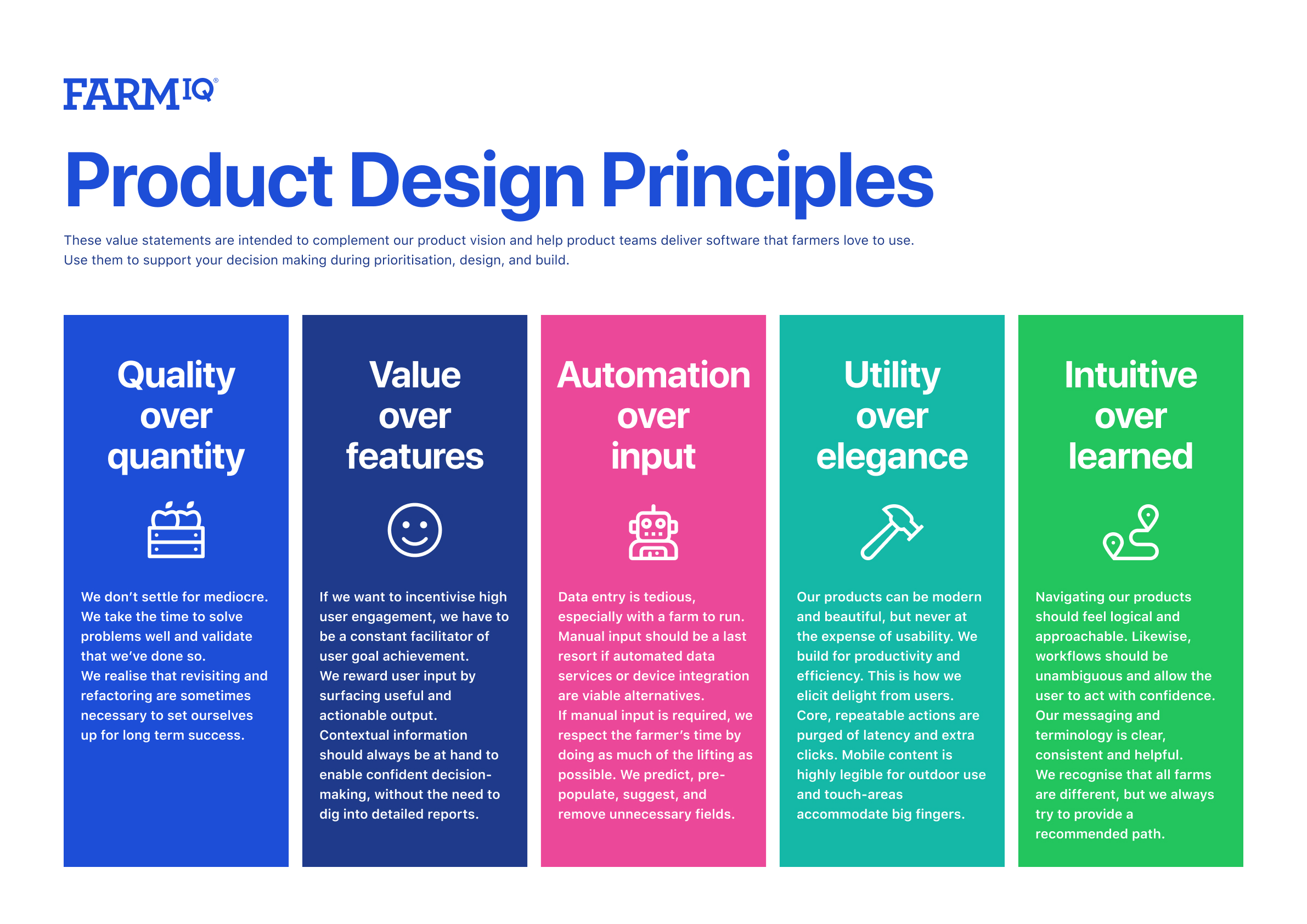 Design Principles